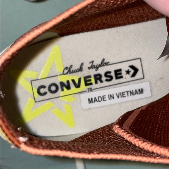 Converse Chuck 70 Renew Knit High-Top Sneakers Healing Clay Size 8.5 W /6.5 M - Picture 8 of 11